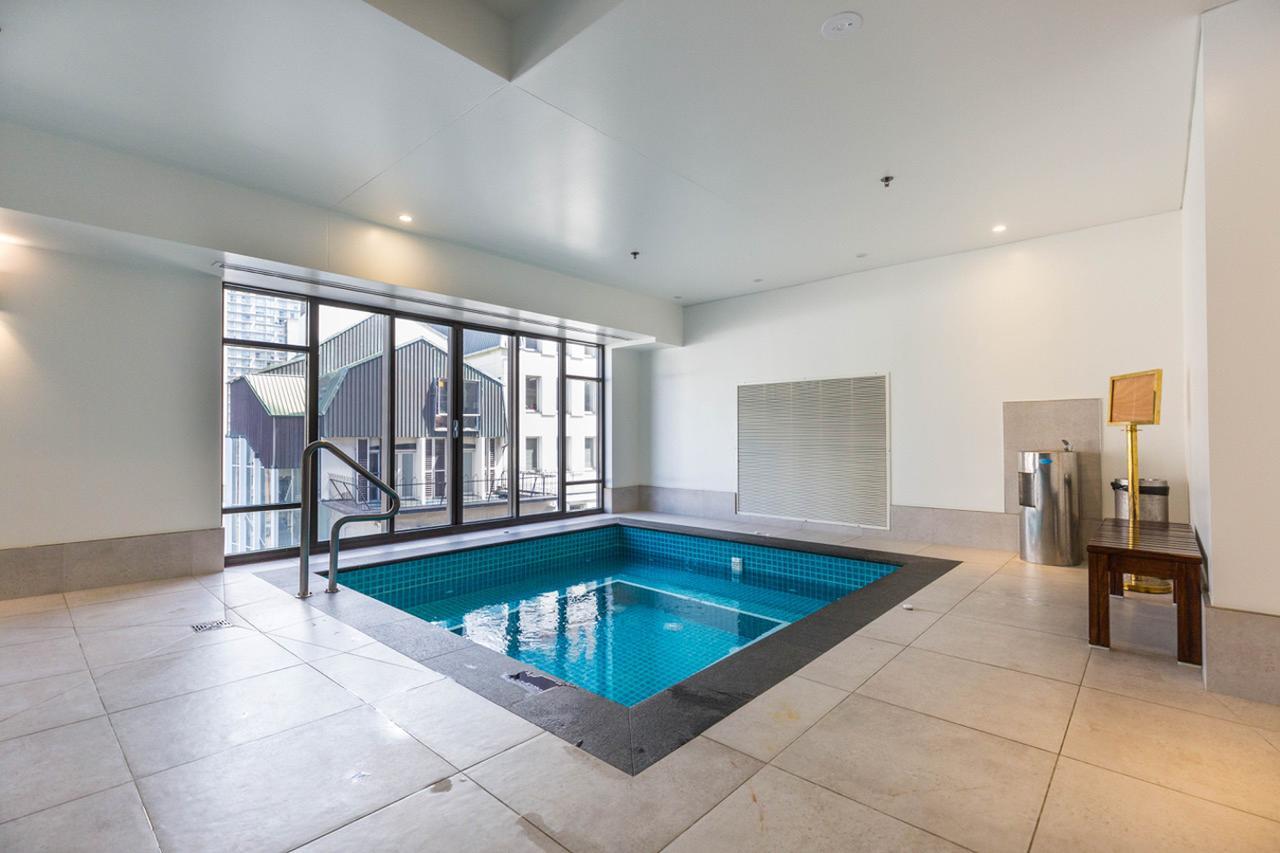 אוקלנד Stylish Central City Apartment With Pool And Gym מראה חיצוני תמונה